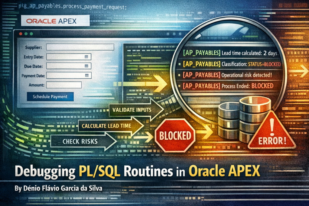 Instrumenting PL/SQL in Oracle APEX: A Practical Case Using APEX_DEBUG