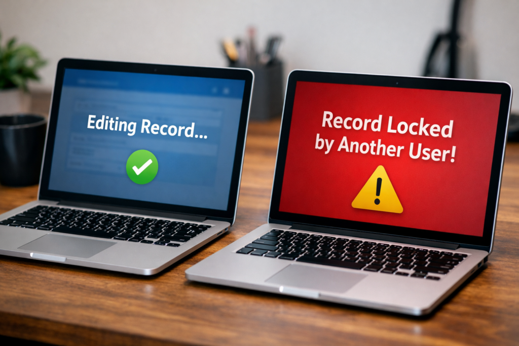 When Two Users Edited the Same Record