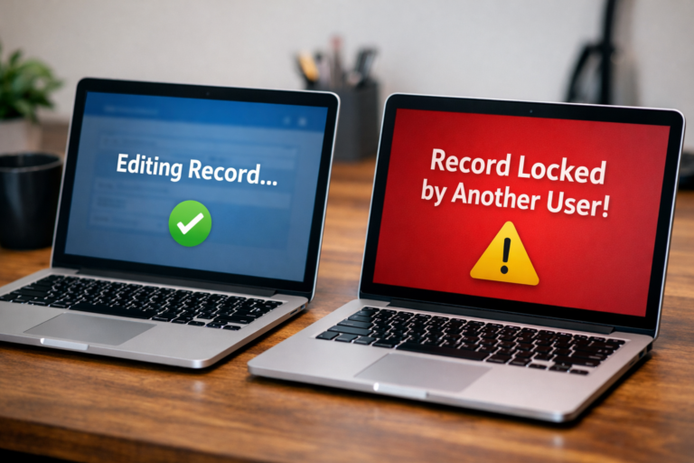 When Two Users Edited the Same Record