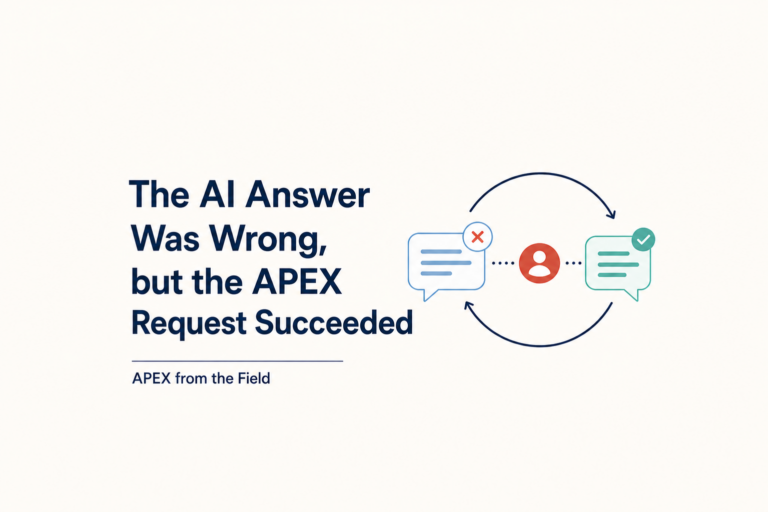 I Needed Feedback for an APEX AI Agent. The Feature Was Already There