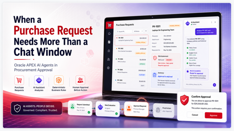 When a Purchase Request Needs More Than a Chat Window